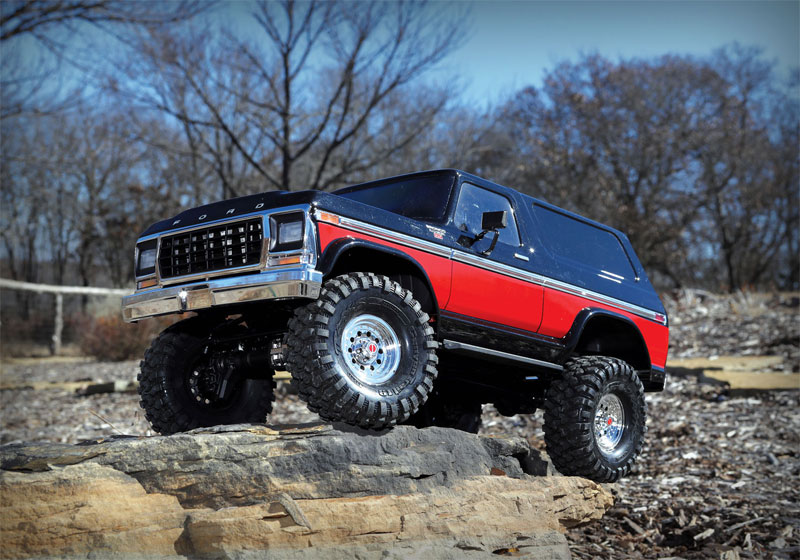 Traxxas TRX-4 1979 Ford Bronco 4WD RTR Crawler Trail Truck with