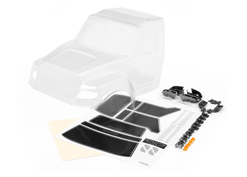 Traxxas TRX-6 Ultimate RC Hauler Clear Body