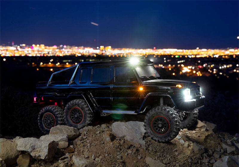 Traxxas Mercedes G63 6x6 TRX-6 argento Clipless Plus Combo - RC-Car Shop - MK Racing RC Car Shop