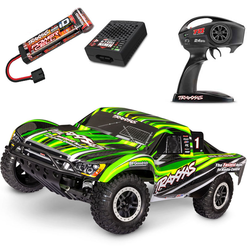トラクサス Traxxas 1/10 スラッシュ　2WD ラジコンカー Traxxas Slash RTR 1/10 2WD Heavy Duty Short Course Racing RC Truck