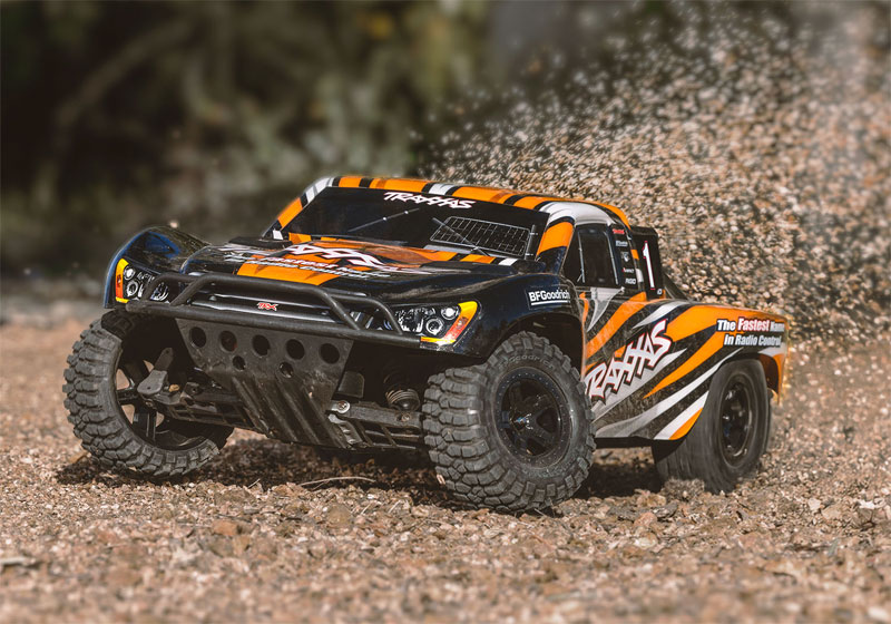 Traxxas Slash RTR 1/10 2WD Heavy Duty Short Course Racing RC Truck w/ID Battery & USB-C Charger