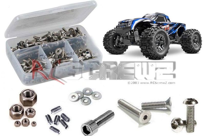 RC Screwz Traxxas Stampede 4x4 VXL (90376-4) Stainless Steel Screw Kit