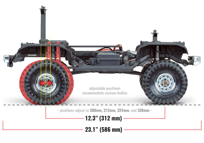 Traxxas TRX-4 1979 Chevrolet K5 Blazer 4WD RTR Rock Crawler Trail