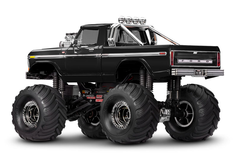 Traxxas 1/18 TRX-4MT 1979 Ford F-150 4x4 RTR RC Monster Truck w/ID