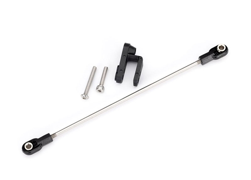 Traxxas Spartan SR Rudder Pushrod with Servo Horn