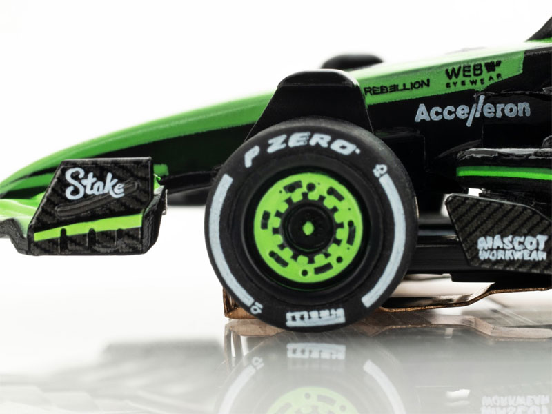 AFX Sauber F1 #77 C44 Stake FY Mega G+ HO Slot Car