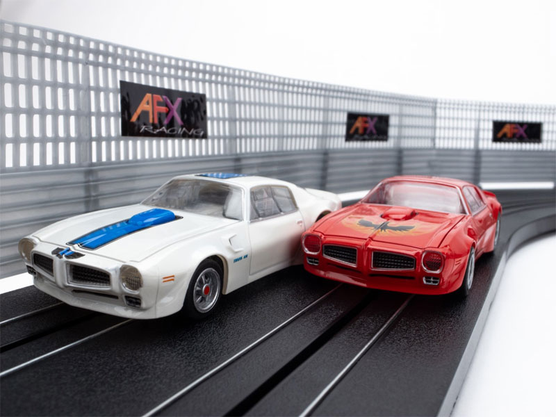 AFX 1973 Pontiac Firebird Trans Am Red Mega G+ HO Slot Car