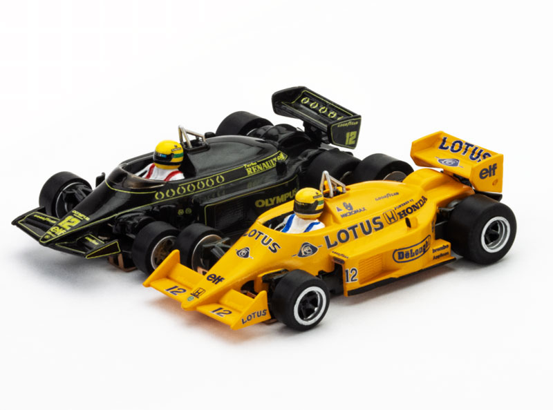 AFX Ayrton Senna Limited Edition Mega G+ HO Slot Car Race Set