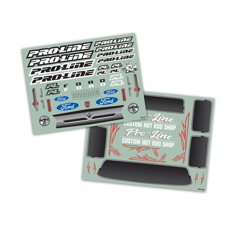 Pro-Line Pre-Cut Ford F-100 Bash Armor Black Body: X-Maxx