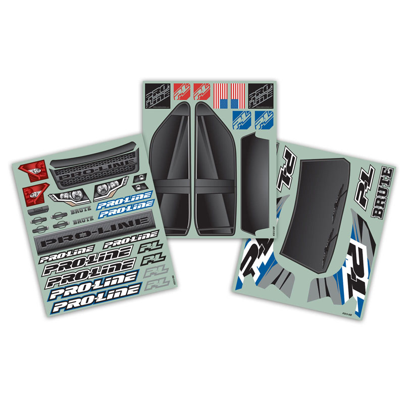 Pro-Line Pre-Cut Brute Bash Armor Black Body for X-MAXX