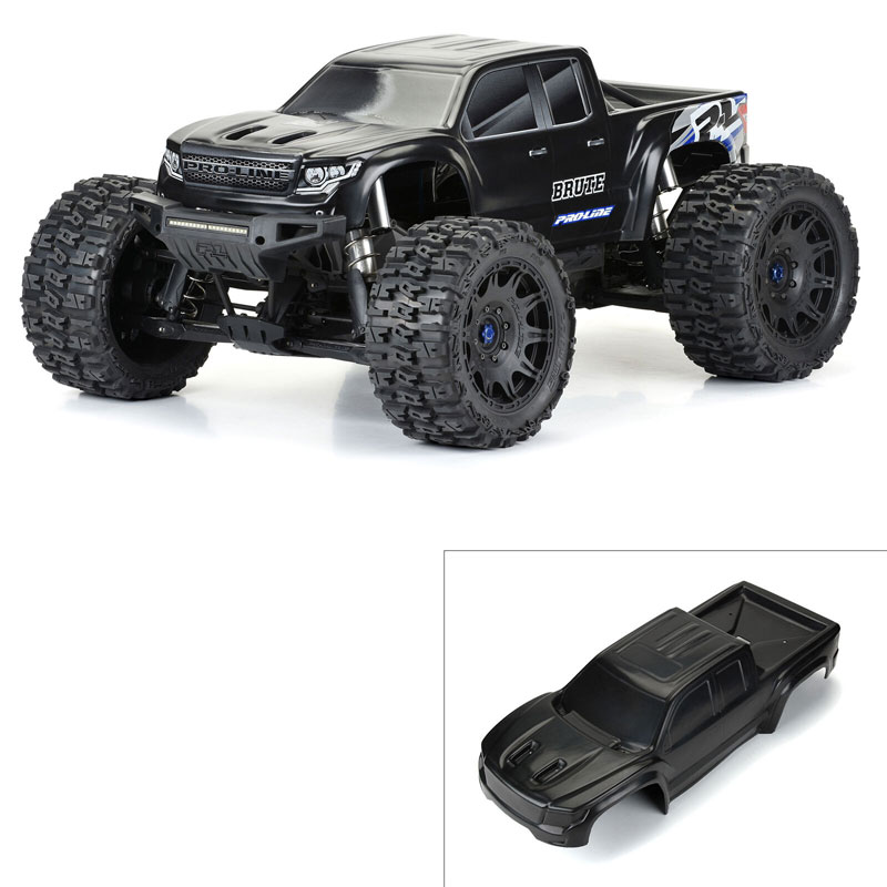 Pro-Line Pre-Cut Brute Bash Armor Black Body for X-MAXX