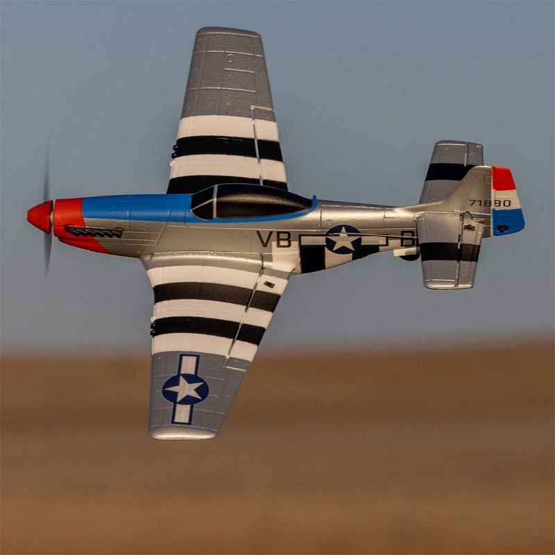 Hobbyzone P-51D 450mm RTF Ready-to-Fly with SAFE RC Airplane