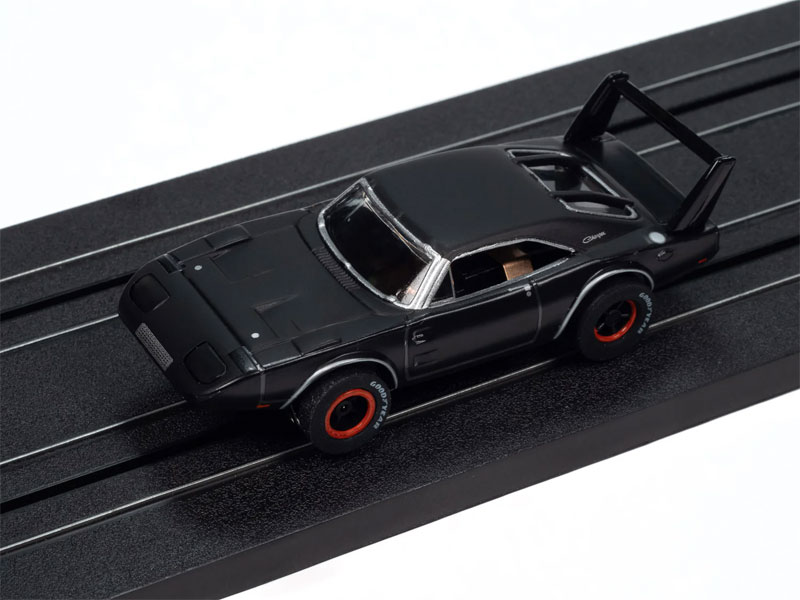 Auto World 1969 Dodge Daytona (Dark Grey) X-Traction HO Slot Car