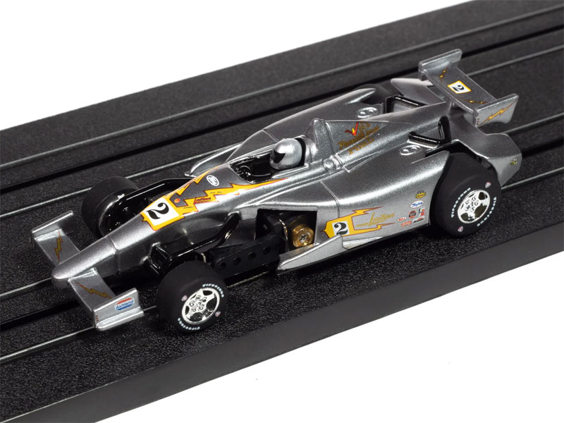 Johnny Lightning Special仕様Indy HOスロットカー Auto World 2014 Indy Car Johnny Lightning Special #2 (Gray) Super