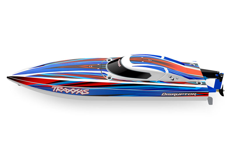 Traxxas Disruptor VXL-4s Brushless Race Boat w/ Rapid-Right Self