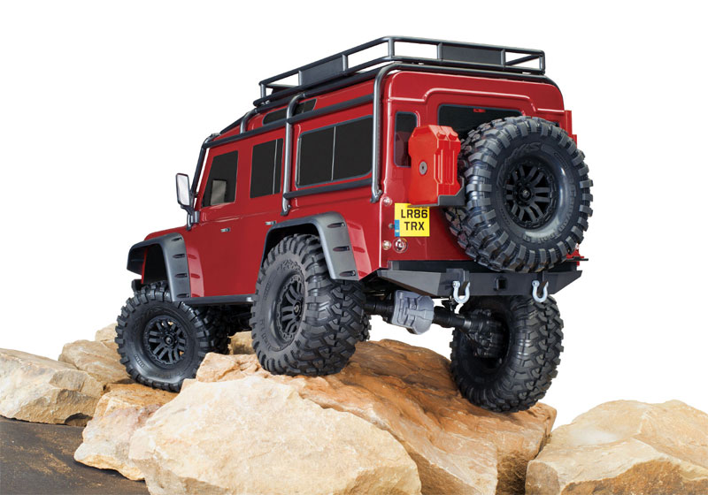 Traxxas TRX-4 Trail RC 4x4 Crawler RTR w/Land Rover Defender Body