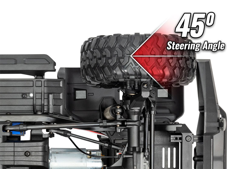 Traxxas TRX-4 4WD Crawler Kit Chassis w/TQi 2.4GHz with Clipless