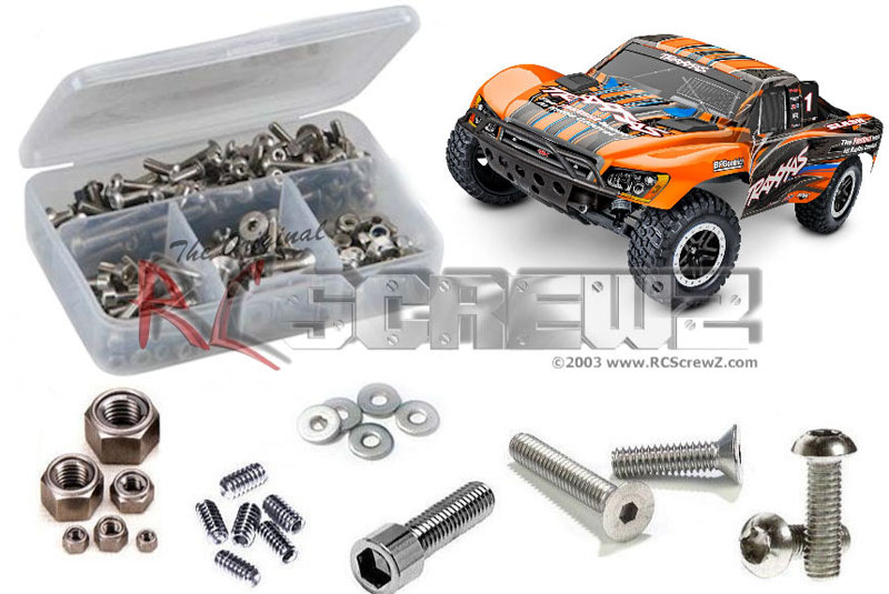 RC Screwz Traxxas Slash 2wd BL-2S(58334-4) Stainless Steel Screw Kit