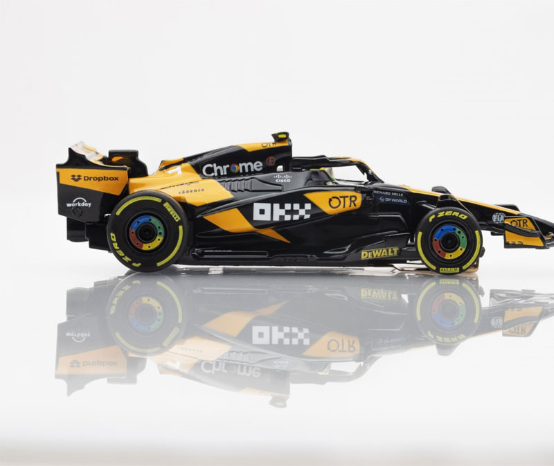 ミニカー McLaren MCL38 4th Australian GP 2024 McLaren MCL38 FY 2024 Australian Grand Prix #4 | 22103 | AFX