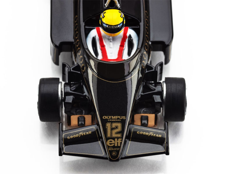 AFX 1985 Lotus 97T Black/Gold Mega G+ HO Slot Car