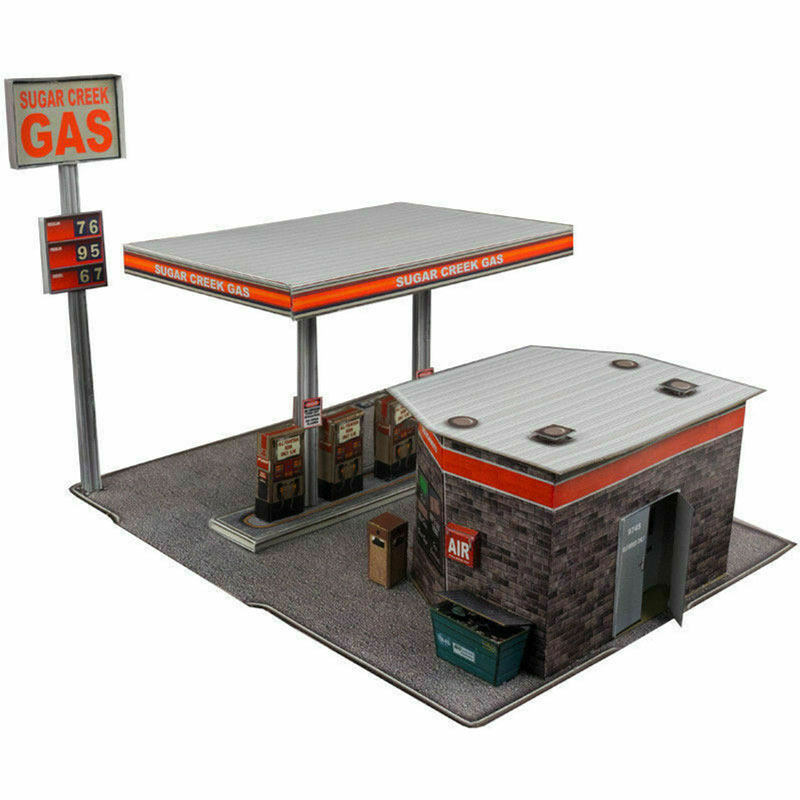 Innovative Hobby 1/32 scale Gas Station Model Building Kit