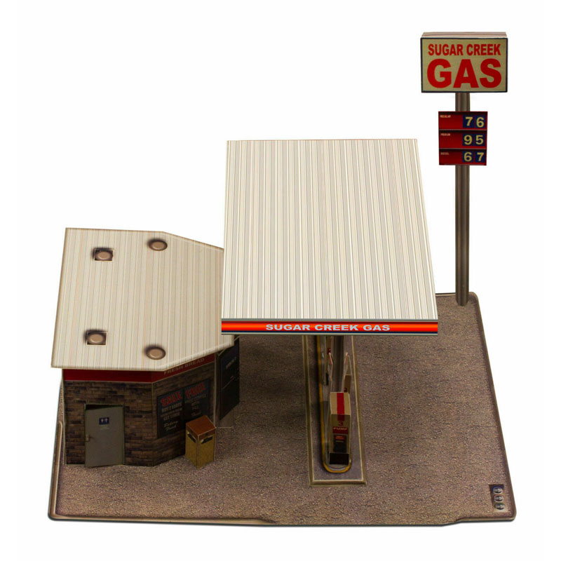 Innovative Hobby 1/32 scale Gas Station Model Building Kit