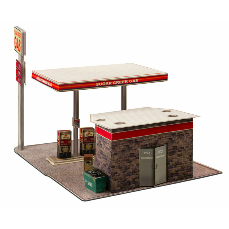 Innovative Hobby 1/32 scale Gas Station Model Building Kit