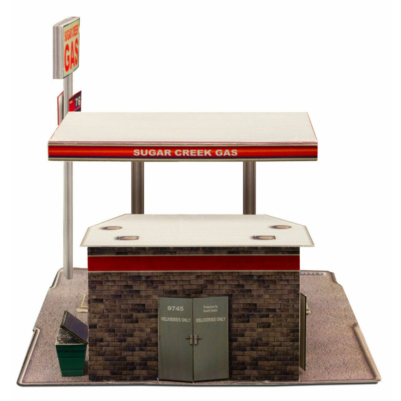 Innovative Hobby 1/32 scale Gas Station Model Building Kit