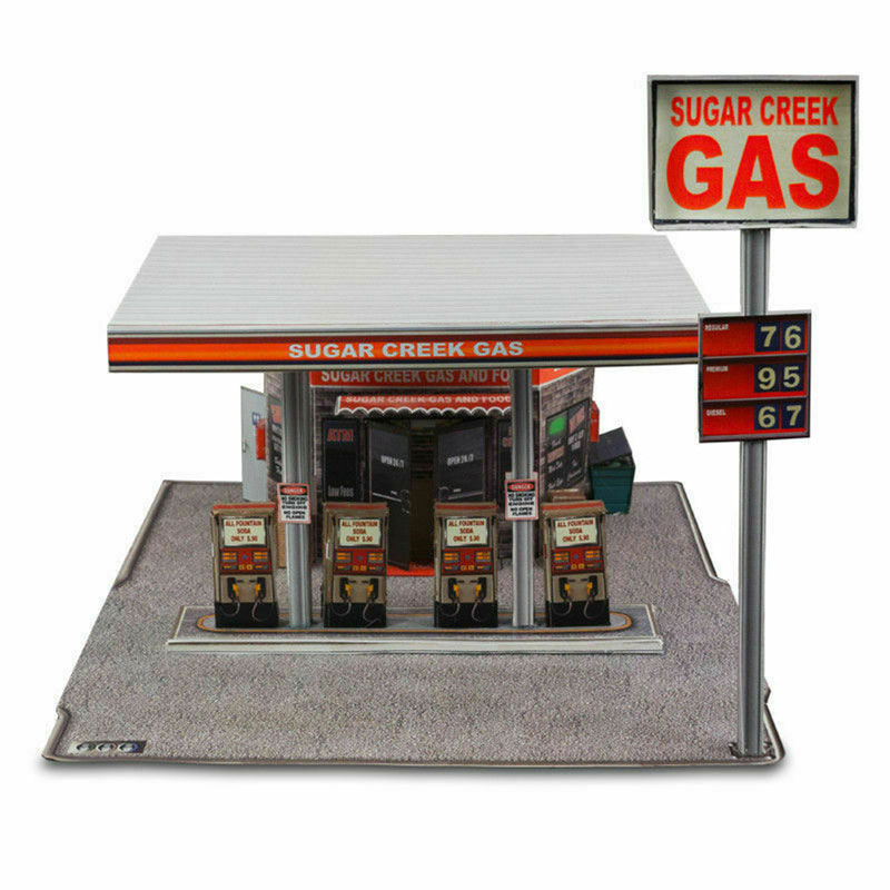 Innovative Hobby 1/32 scale Gas Station Model Building Kit