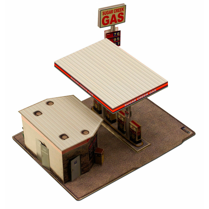Innovative Hobby 1/32 scale Gas Station Model Building Kit