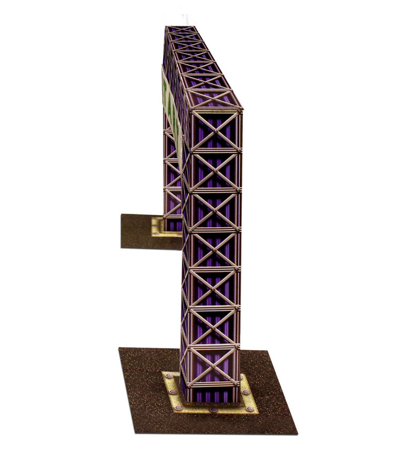 Innovative Hobby 1/64 scale "Start Gantry" Photo Real Fits AFX, Aurora, Autoworld Race Tracks Building Kit