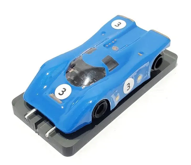 Viper Scale (Blue) V1 Production Modified with 917 Body Ready to Race HO Slot Car