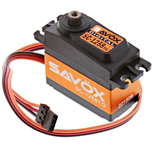 Savox SC-1258TG Digital High-Speed Titanium Servo