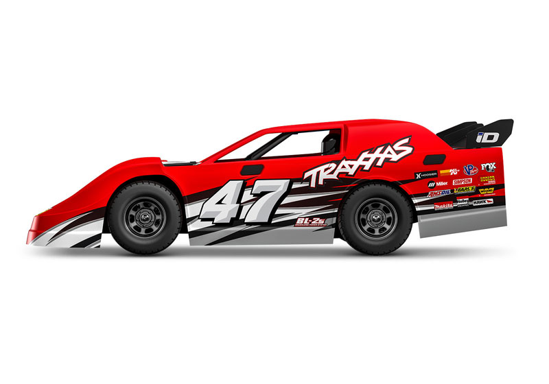 Traxxas Slash Late Model Brushless 2WD BL-2s RTR Racing Car w/2S LiPo COMBO