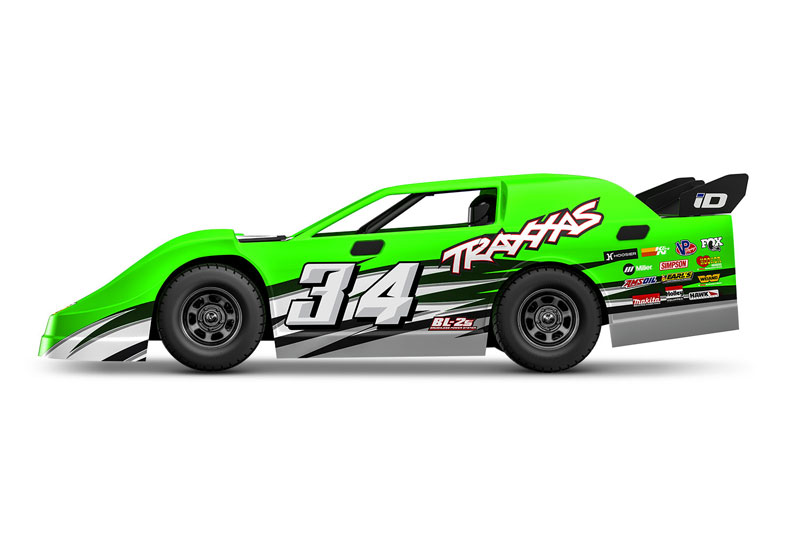 Traxxas Slash Late Model Brushless 2WD BL-2s RTR Racing Car w/2S LiPo COMBO