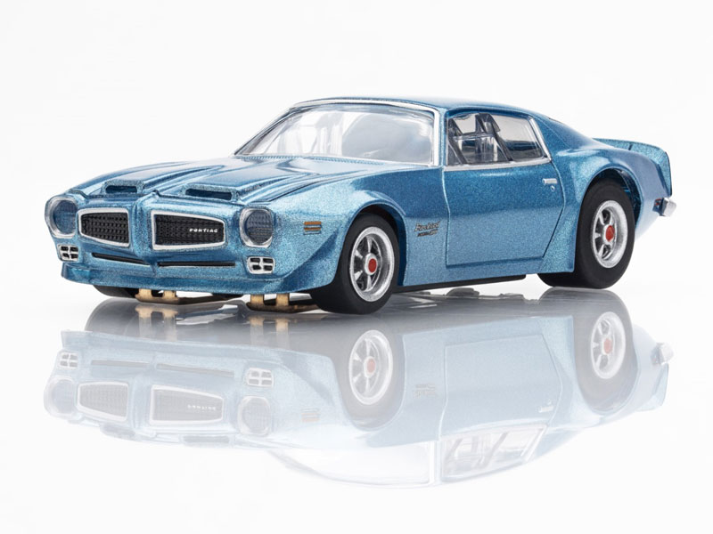 AFX 1970 Firebird Formula 400 Atoll Blue Metallic Mega G+ HO Slot Car