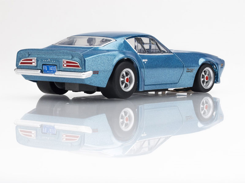 AFX 1970 Firebird Formula 400 Atoll Blue Metallic Mega G+ HO Slot Car