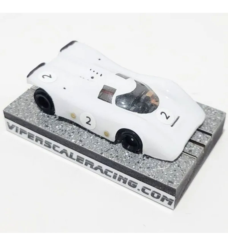 Viper Scale Racing (WHITE) VSPEC w/V17 Body Ready to Race HO Slot Car