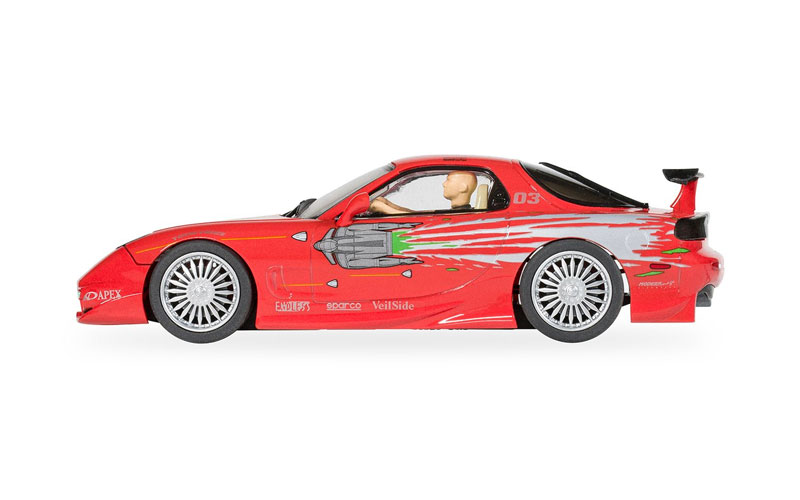 Scalextric Mazda RX7 - Dom Toretto - The Fast And The Furious 1/32 Slot Car