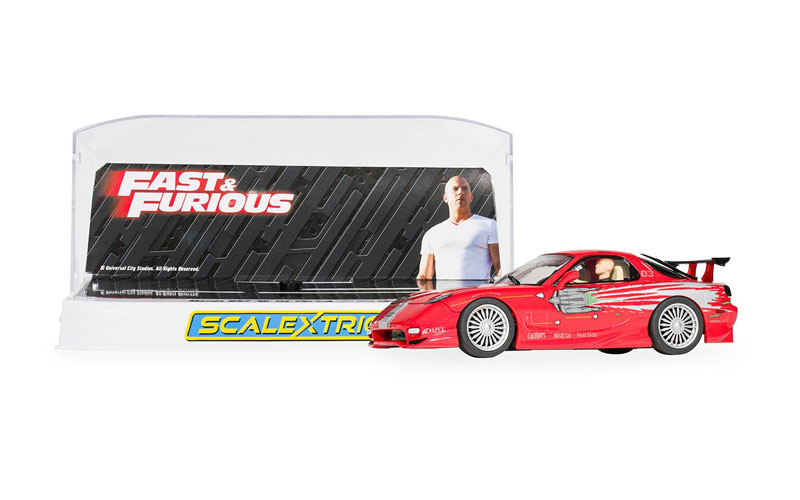 Scalextric Mazda RX7 - Dom Toretto - The Fast And The Furious 1/32 Slot Car