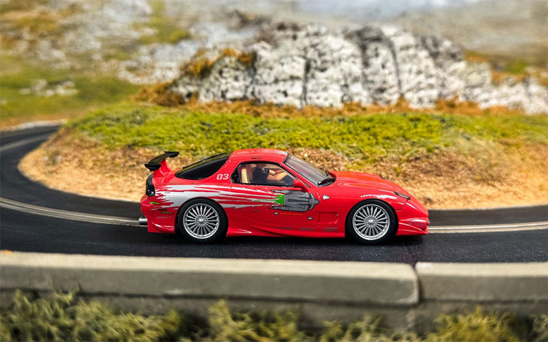 Scalextric Mazda RX7 - Dom Toretto - The Fast And The Furious 1/32 Slot Car