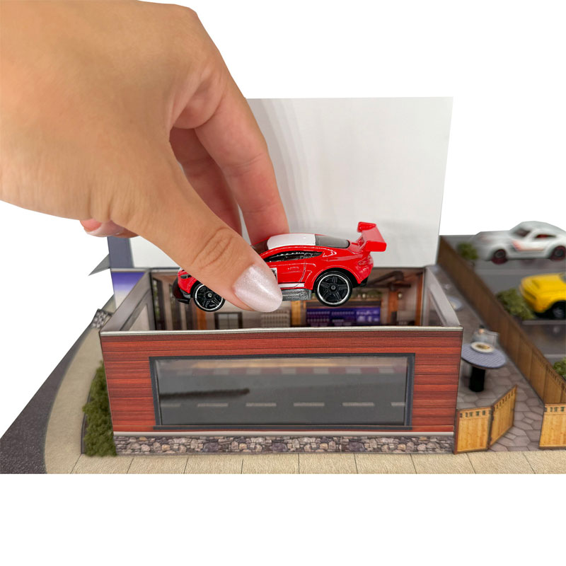 Innovative Hobby "Racers Lounge" Photo Real Scale Building Kit: 1/64 Scale