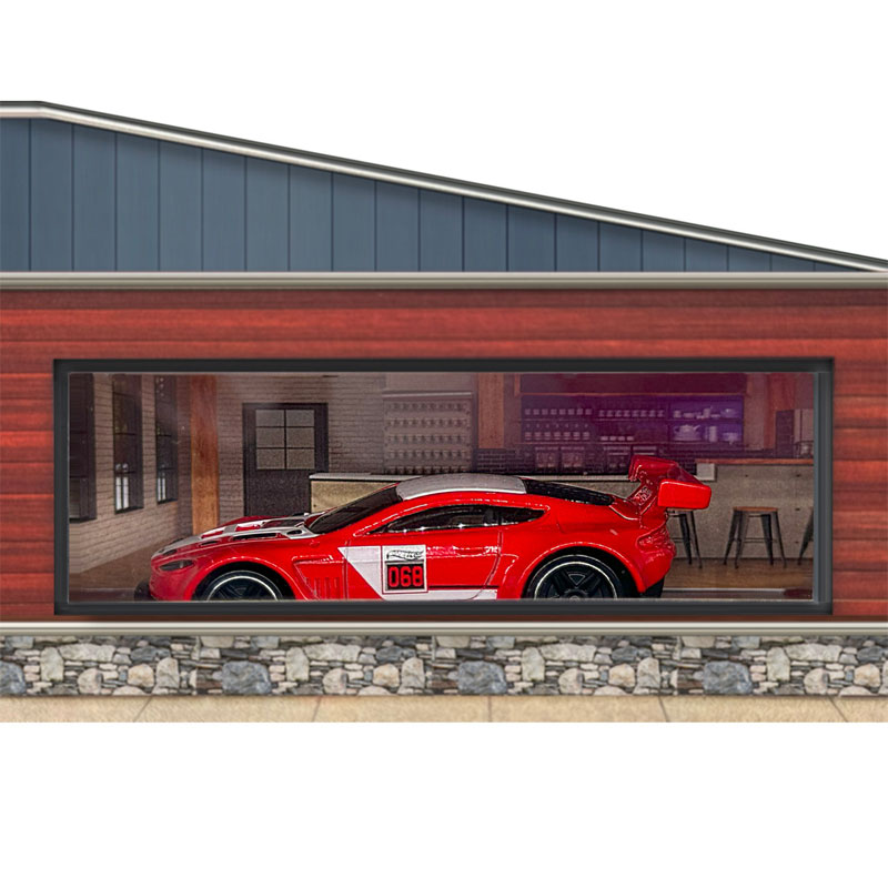 Innovative Hobby "Racers Lounge" Photo Real Scale Building Kit: 1/64 Scale
