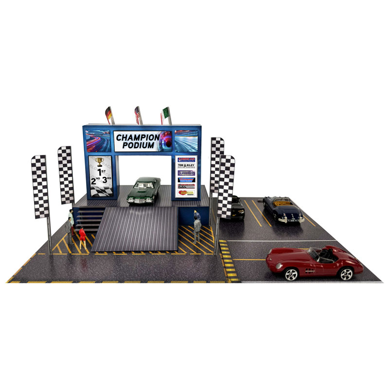 Innovative Hobby "Winners Podium" Building Kit: 1/64 ScaleInnovative Hobby "Winners Podium" Building Kit: 1/64 Scale
