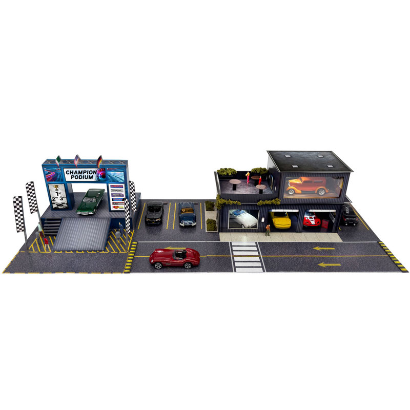 Innovative Hobby "Winners Podium" Building Kit: 1/64 Scale