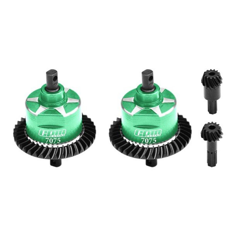 GPM Green 4140 Carbon Steel and 7075 Alloy Front and Rear Complete