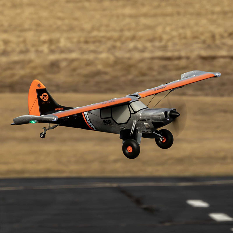 E-Flite Micro Scrappy 800mm BNF Basic with AS3X and SAFE Select