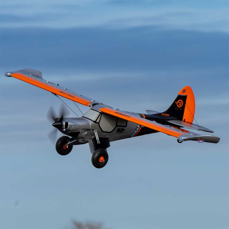 E-Flite Micro Scrappy 800mm BNF Basic with AS3X and SAFE Select