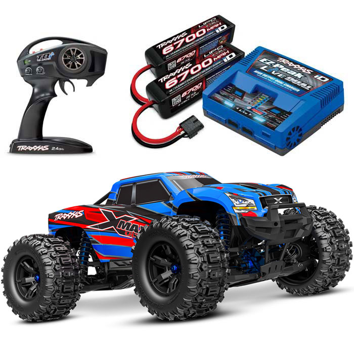 Traxxas X-Maxx Ultimate 8S 4WD Brushless RTR Monster Truck Combo w
