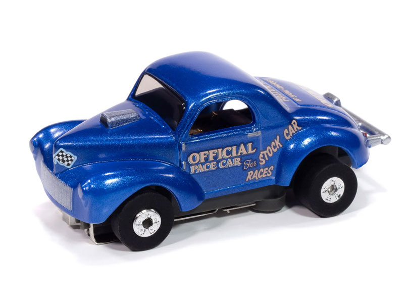 Auto World 1941 Willys Coupe (Blue) Thunderjet HO Slot Car